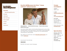 Tablet Screenshot of dr-stinglhamer.de